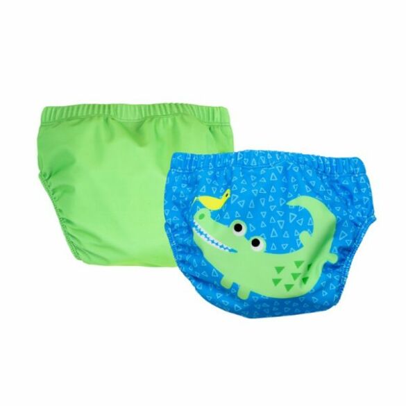 Zoocchini Μαγιώ Πάνα (2pcs Σετ) – Alligator