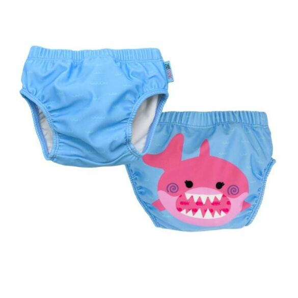 Zoocchini Μαγιώ Πάνα (2pcs Σετ) – Pink Shark - Image 3