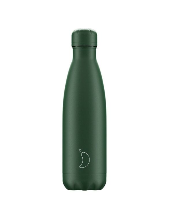 Μπουκάλι Θερμός 500ml Chilly’s Matte Green