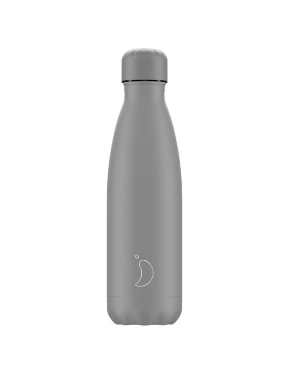 Μπουκάλι Θερμός 500ml Chilly’s Matte Grey